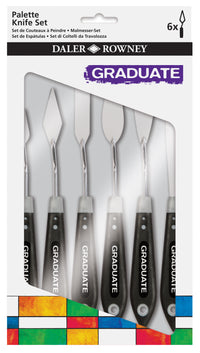 DALER ROWNEY Graduate set slikarskih špatula 6 kom