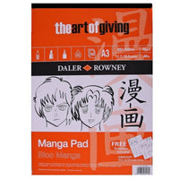DALER ROWNEY Manga blok za markere 70 g - 50 listova, A3