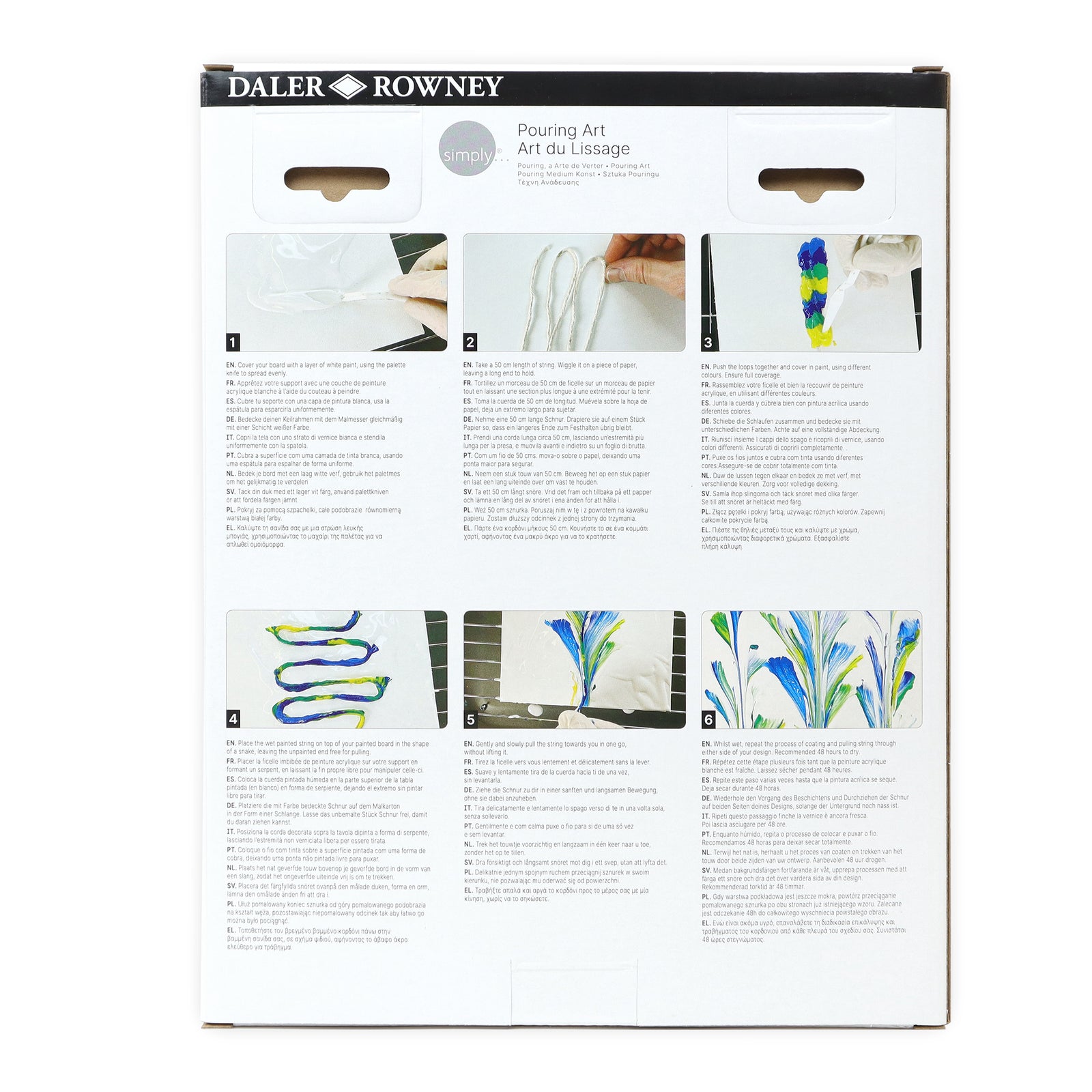 DALER ROWNEY D&R Simply kompletni set za pouring
