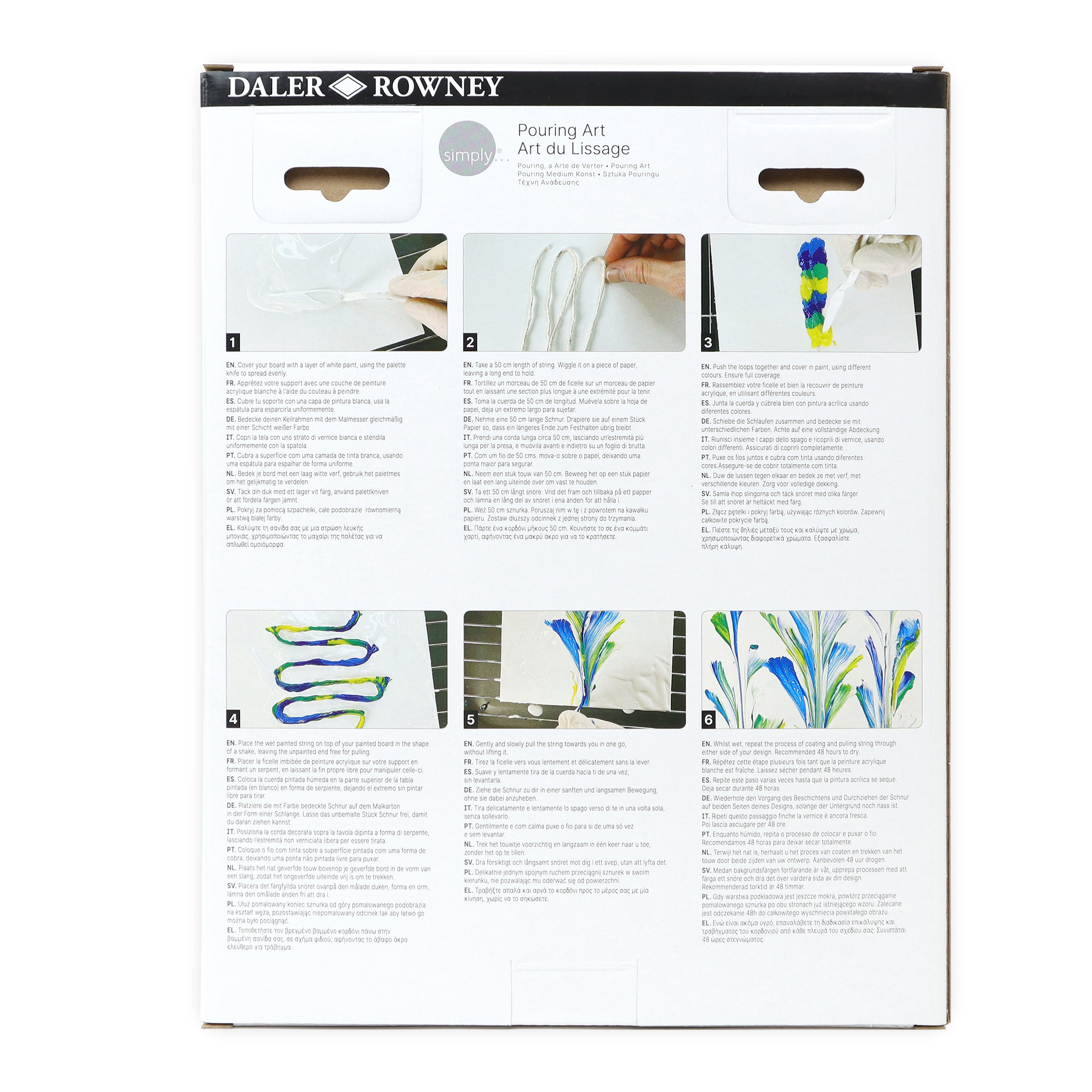 DALER ROWNEY D&R Simply kompletni set za pouring