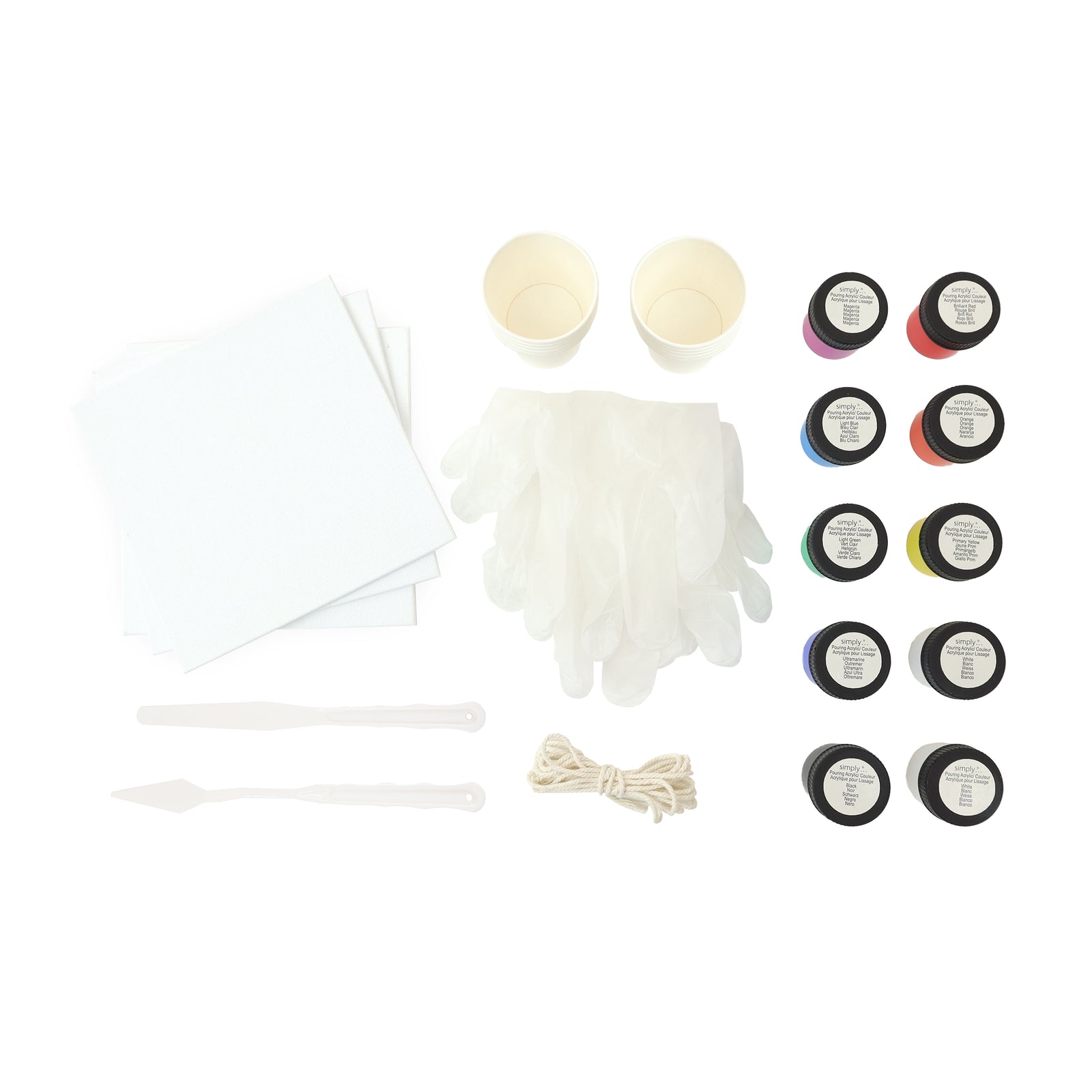 DALER ROWNEY D&R Simply kompletni set za pouring