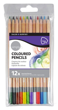 DALER ROWNEY D&R Simply set drvenih bojica 12 kom