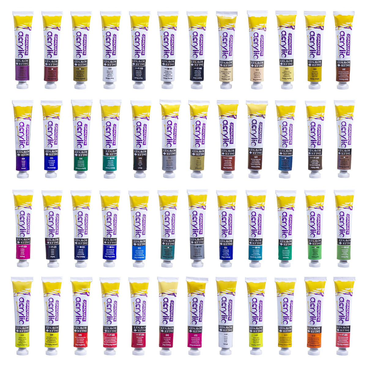 DALER ROWNEY Graduate set akrilnih boja 48 x 22 ml