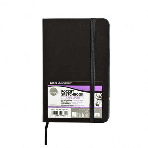 DALER ROWNEY Simply džepni blok za skiciranje lijepljeni 100 g/m² - 72 lista