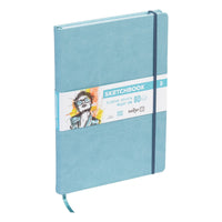 DARWI blok za skiciranje Soft Blue A4 140 g/m² 80 listova