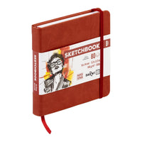 DARWI blok za skiciranje Terracotta 14 x 14 cm, 140 g/m², 80 listova
