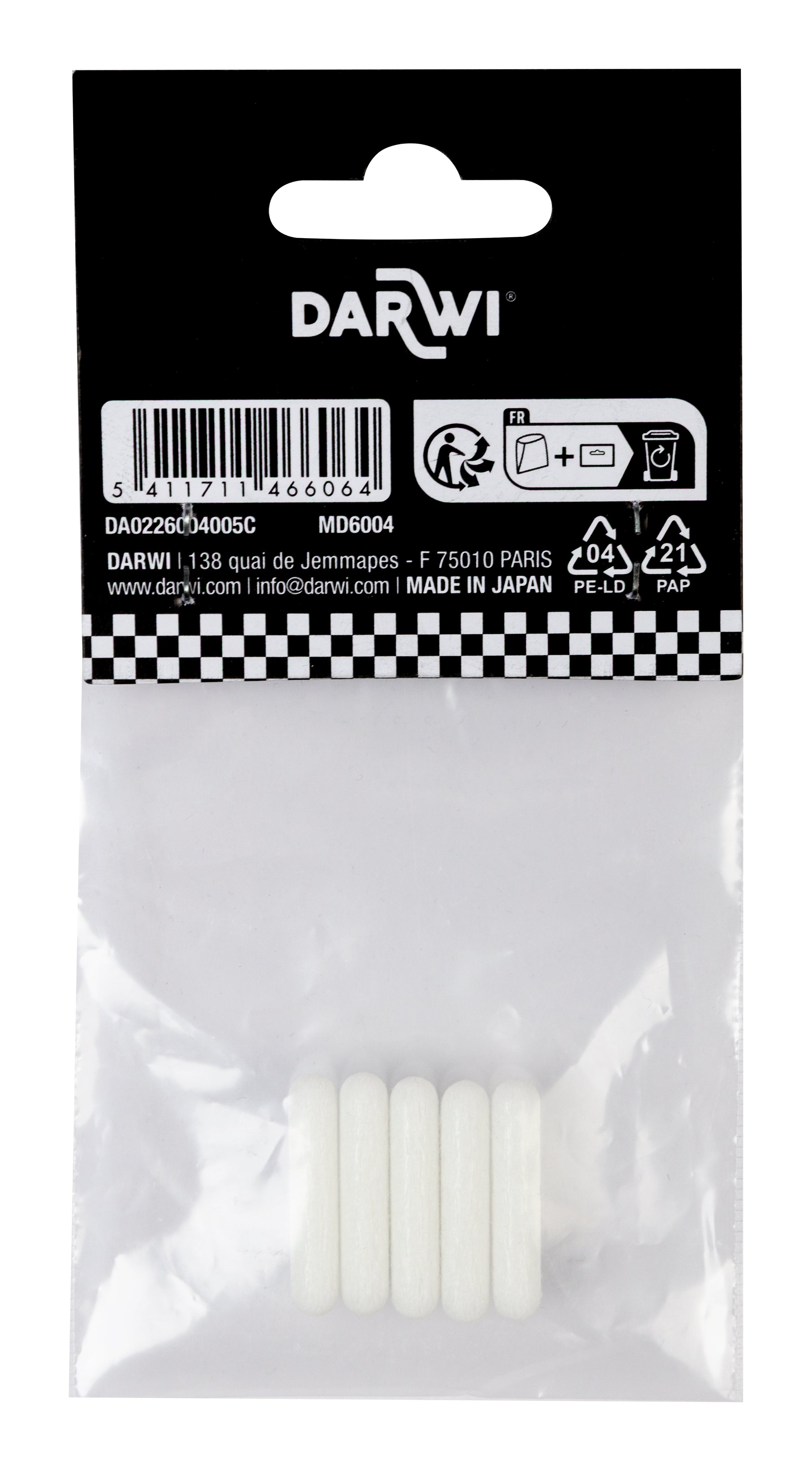 DARWI Marbel zamjenski vrhovi 4 mm – 5 kom