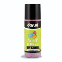 Boja za staklo koja se guli DARWI Paint & Peel 3u1 80 ml – svjetlucava crvena