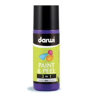 Boja za staklo koja se guli DARWI Paint & Peel 3u1 80 ml – ljubičasta