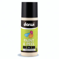 Boja za staklo koja se guli DARWI Paint & Peel 3u1 80 ml – bjelokost