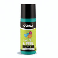 Boja za staklo koja se guli DARWI Paint & Peel 3u1 80 ml – tamnozelena