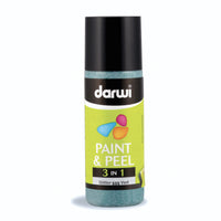 Boja za staklo koja se guli DARWI Paint & Peel 3u1 80 ml – svjetlucava zelena