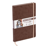 Blok za skiciranje DARWI Brown A4 140 g/m² 80 listova