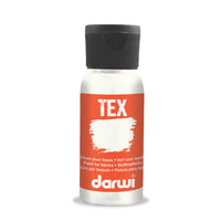 DARWI TEX boja za tekstil 50 ml – 010 bijela