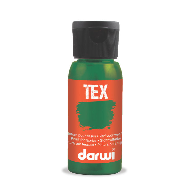 DARWI TEX boja za tekstil 50 ml – 643 zelena moos