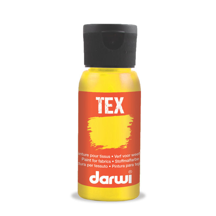 DARWI TEX boja za tekstil 50 ml – 751 zlatnožuta