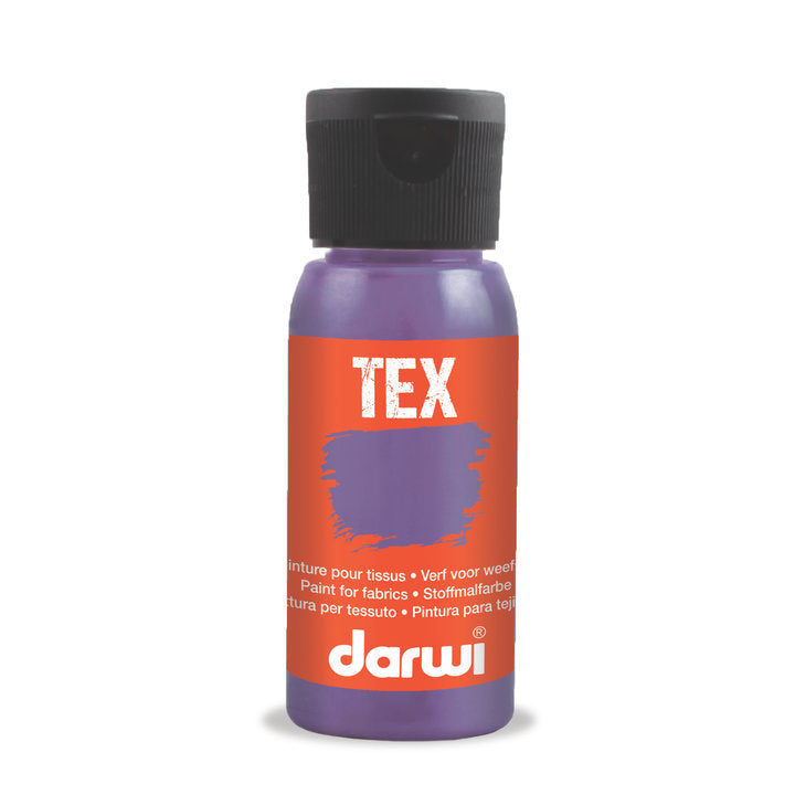 DARWI TEX boja za tekstil 50 ml – 995 biserna ljubičasta