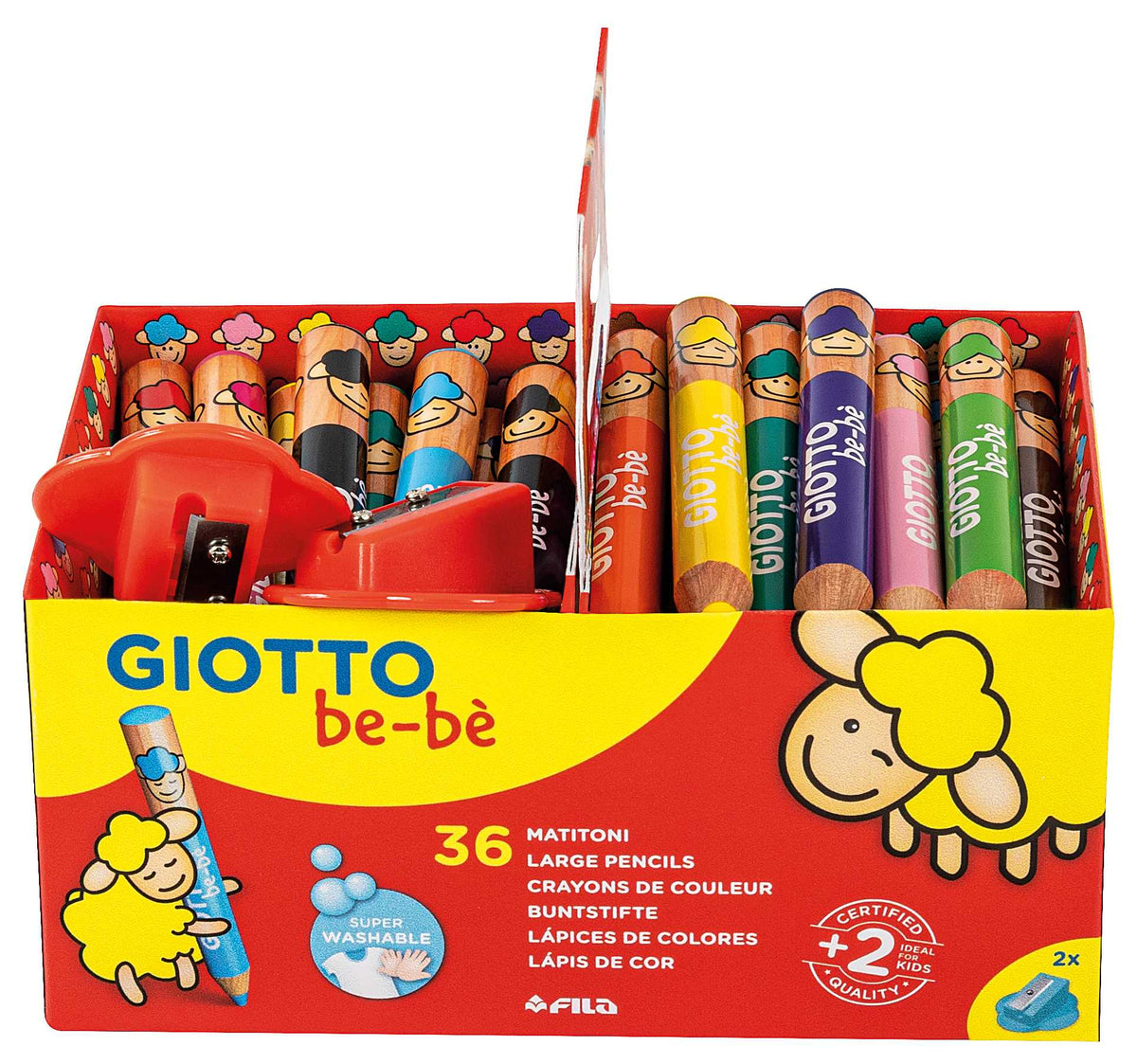 Debele okrugle bojice GIOTTO be-bè školsko pakiranje