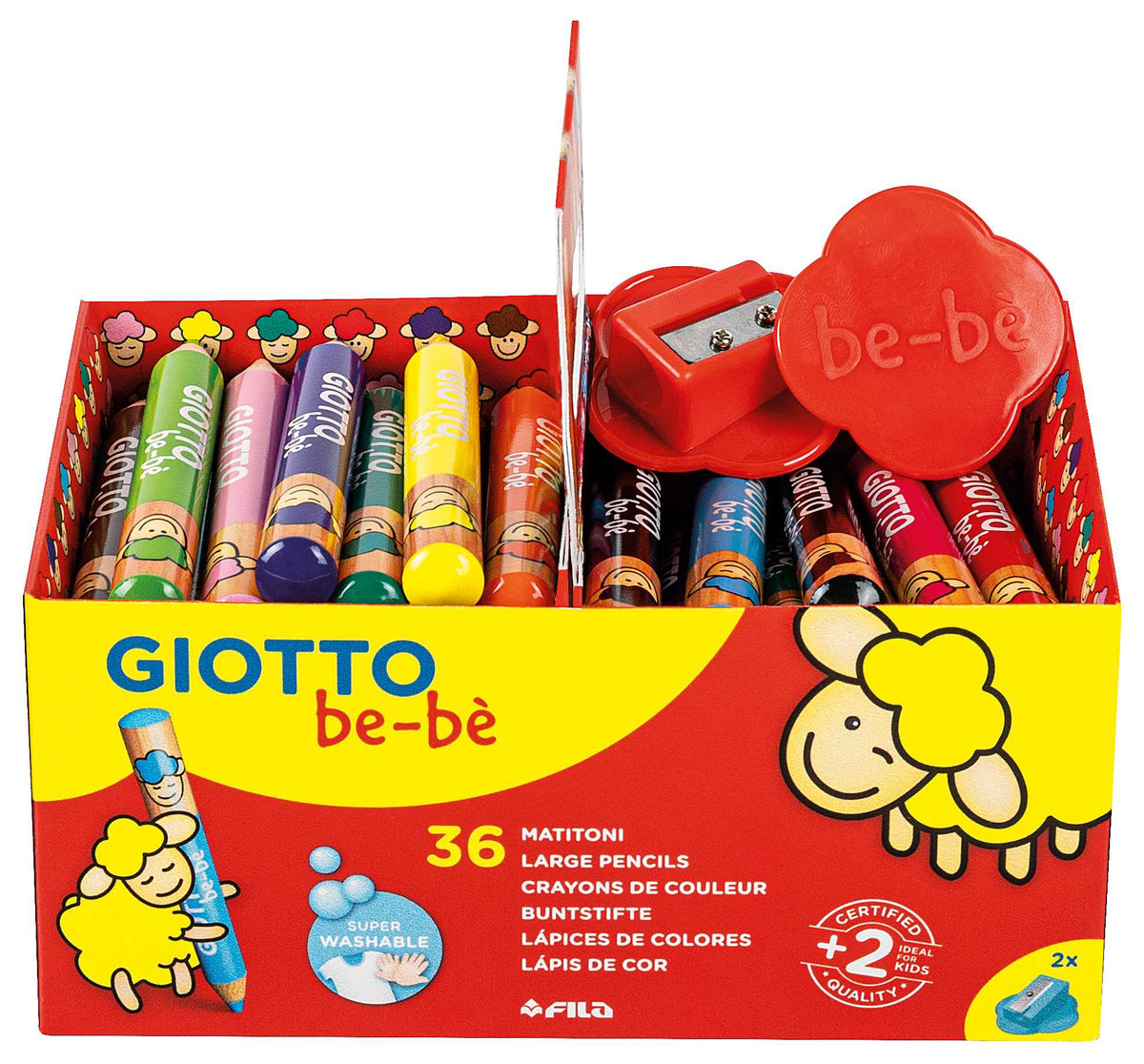 Debele okrugle bojice GIOTTO be-bè školsko pakiranje