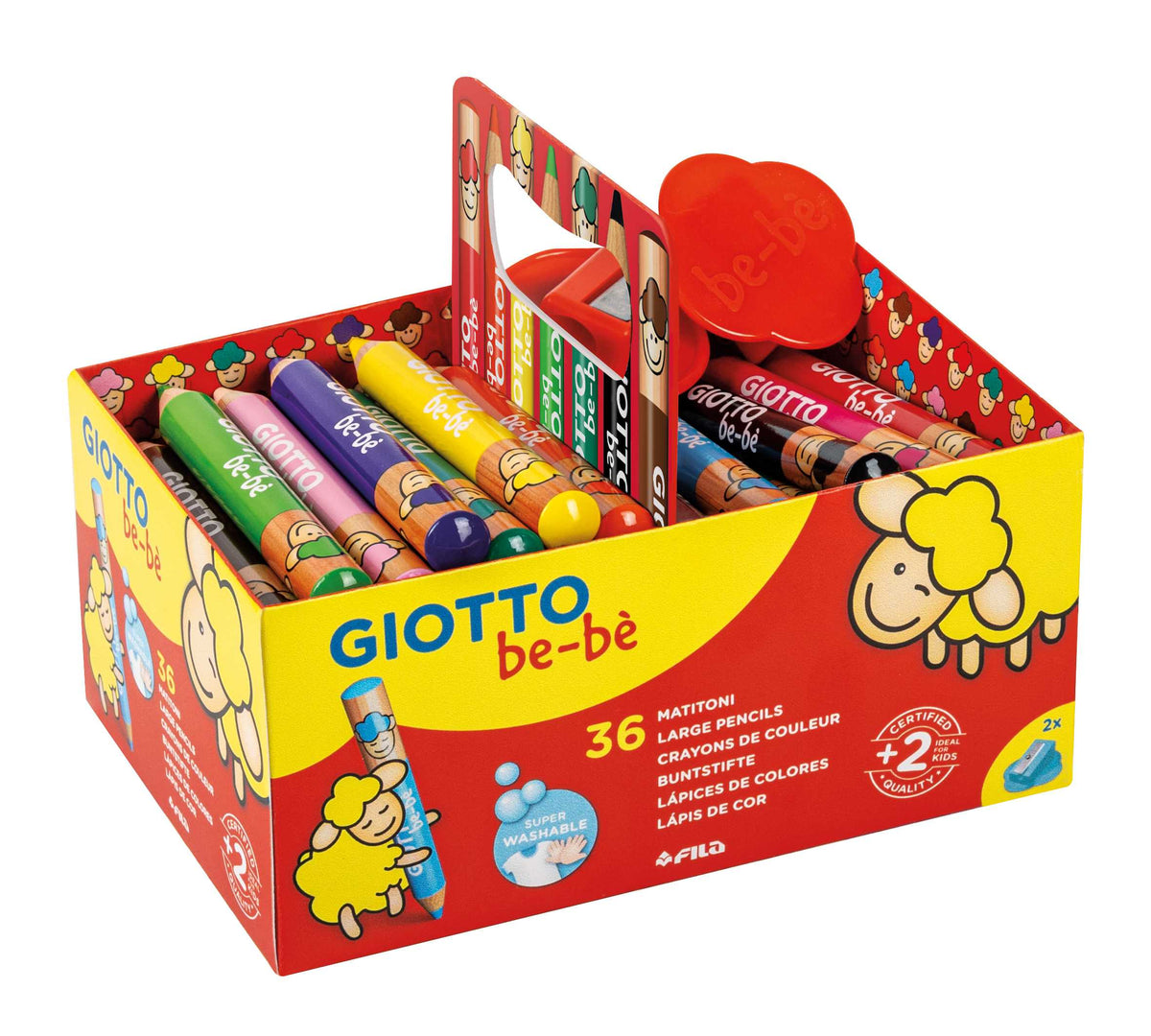 Debele okrugle bojice GIOTTO be-bè školsko pakiranje