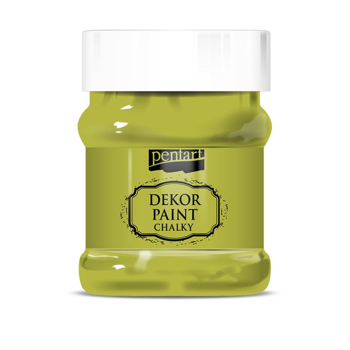 Dekorativna boja kreda Chalki Pentart 230 ml – Žutozelena