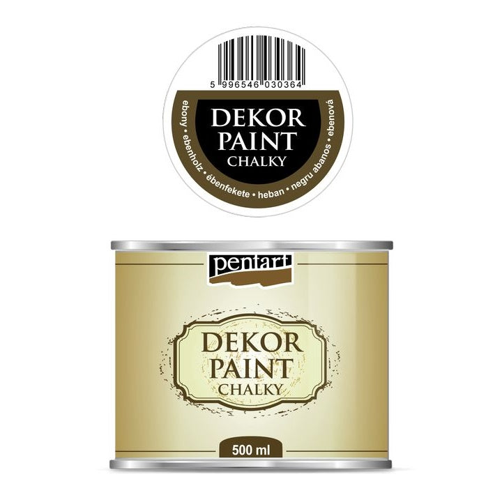 Dekoračná kriedová farba Chalky Pentart 500 ml | rôzne odtiene — obrázok 10