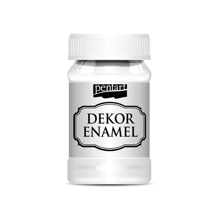 Dekorativni emajl Pentart 100 ml – bijela