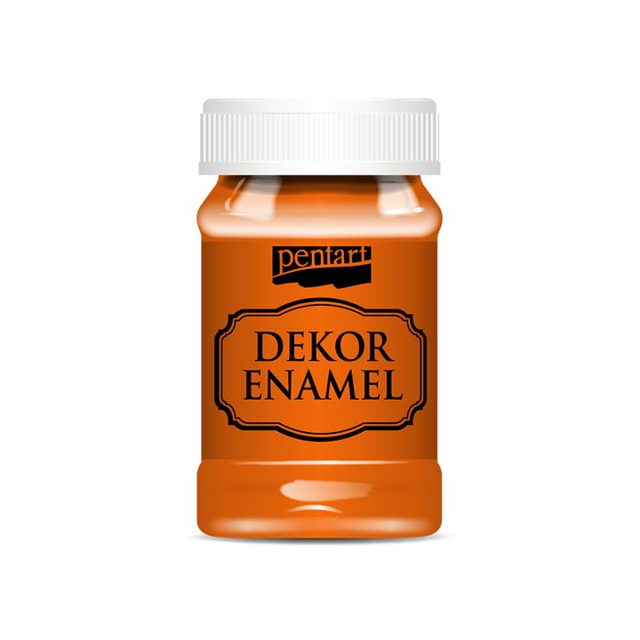 Dekorativni emajl Pentart 100 ml – narančasta