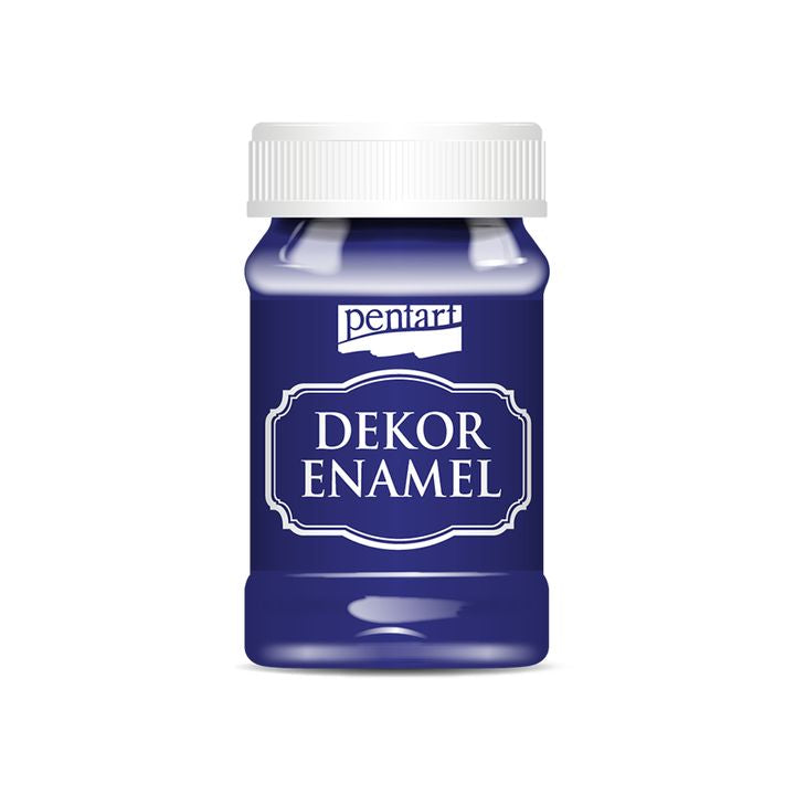 Dekorativni emajl Pentart 100 ml – tamno-plava
