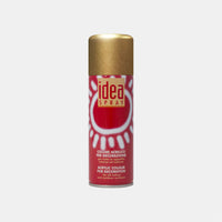 Dekorativna boja i lak u spreju MAIMERI Idea Spray 200 ml – Šljokičasto zlatna