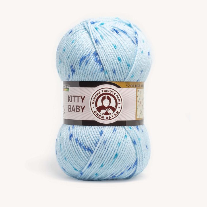 Dječja vuna Madame Tricote Paris Kitty Baby 100 g | razne boje — slika 10