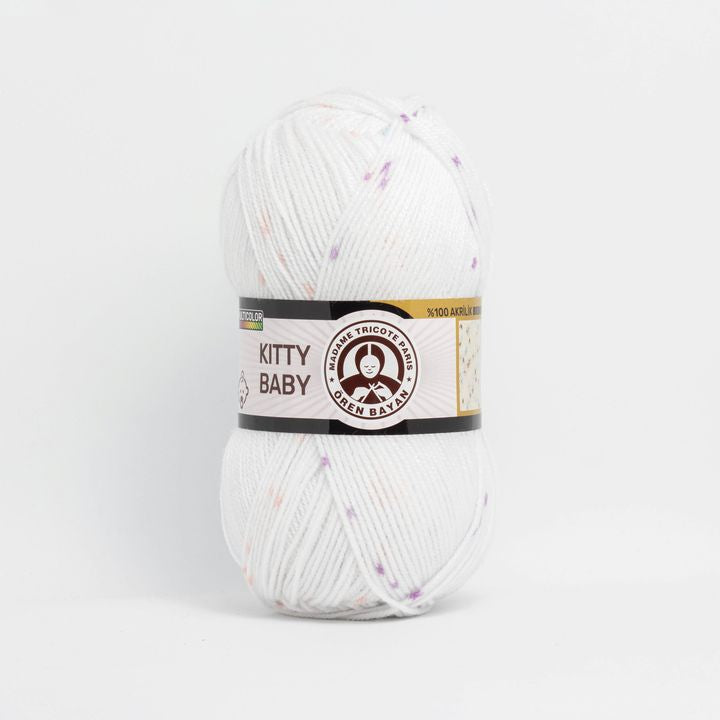 Dječja vuna Madame Tricote Paris Kitty Baby 100 g | razne boje — slika 12