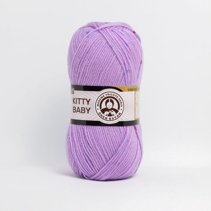 Dječja vuna Madame Tricote Paris Kitty Baby 100 g | razne boje — slika 3