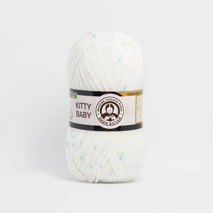 Dječja vuna Madame Tricote Paris Kitty Baby 100 g | razne boje — slika 6