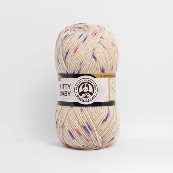Dječja vuna Madame Tricote Paris Kitty Baby 100 g | razne boje — slika 7