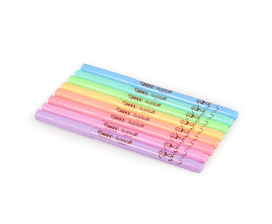 Dječji flomasteri JOVI Kawaii / set od 8 kom - 3 mm