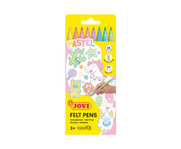 Dječji flomasteri JOVI perivi pastelni 3 mm / set od 8 kom
