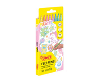 Dječji flomasteri JOVI perivi pastelni 3 mm / set od 8 kom