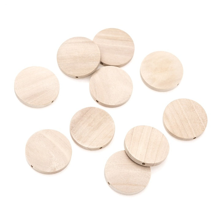 Drvene perle - disk | razne veličine — slika 5