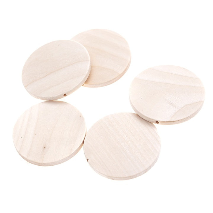 Drvene perle - disk | razne veličine — slika 2
