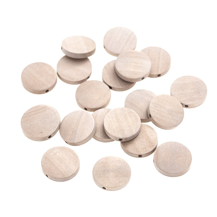 Drvene perle - disk | razne veličine — slika 3