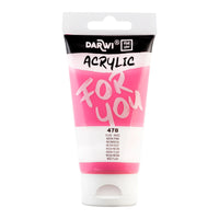 Akrilna boja DARWI Acryl 75 ml – Neon ružičasta