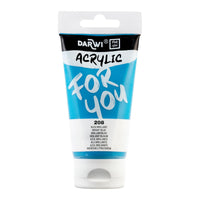 Akrilna boja DARWI Acryl 75 ml – Svijetla plava