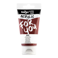 Akrilna boja DARWI Acryl 75 ml – Spaljena sijena