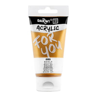 Akrilna boja DARWI Acryl 75 ml – Metalik zlatna