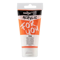 Akrilna boja DARWI Acryl 75 ml – Pirol cinober
