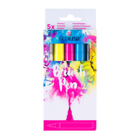 ROYAL TALENS Ecoline set akvarelnih brush pen flomastera PRIMARY 5 boja