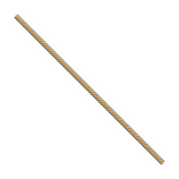 Elastic wood stripe 100 cm – MDM 0408 uvrnuto 0,8 x
