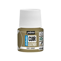 Boja za kožu Pebeo Setacolor effect 45 ml | razne boje - metalik zlatna