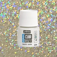 Boja za kožu Pebeo Setacolor matt/satin 45 ml – dugino svjetlucanje